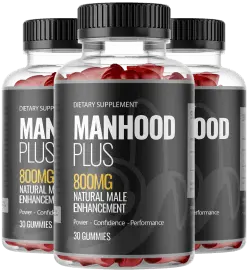 Manhood Plus Gummies Israel 3 Bottles